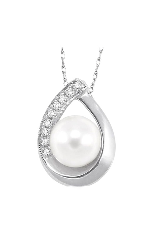 Pearl & Diamond Fashion Pendant