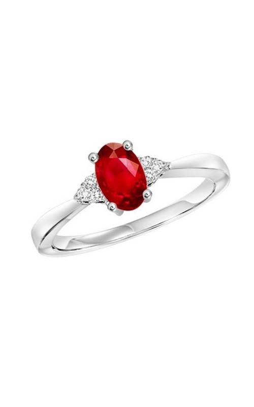 Garnet and Diamond Ring