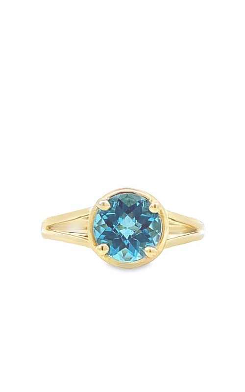 Swiss Blue Topaz Ring