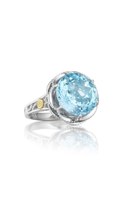 Tacori Sky Blue Topaz Silver Ring
