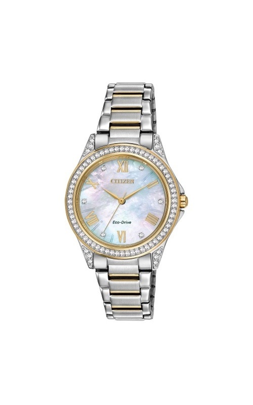 Citizen POV Eco-Drive Mother of Pearl Dial Ladies Watch