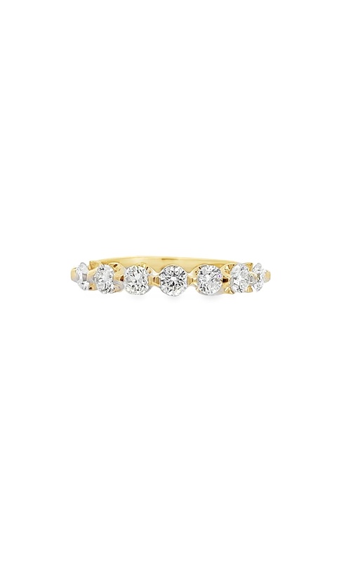 14k Yellow Gold .67cttw Diamond Band