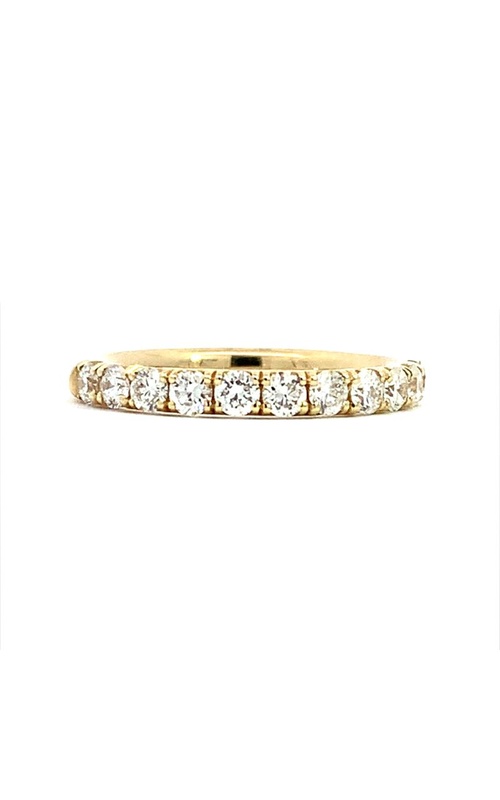 14k Yellow Gold Diamond Band