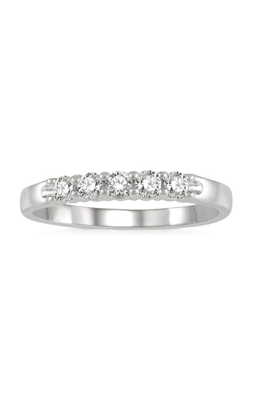 Diamond 5 Stone Band 1/4cttw