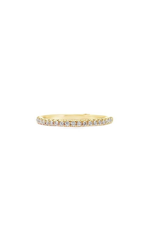 14K Yellow Gold Diamond Band