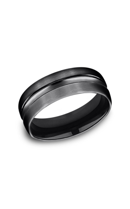 Black Titanium 7.5mm Wedding Band