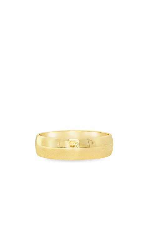 Estate 10K Yellow Gold 6MM Wedding Band