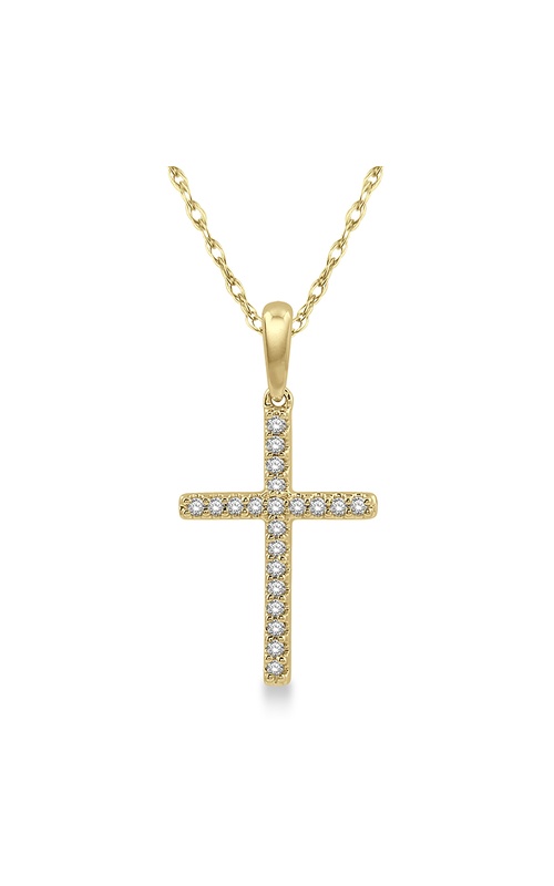 Cross Petite Diamond Pendant