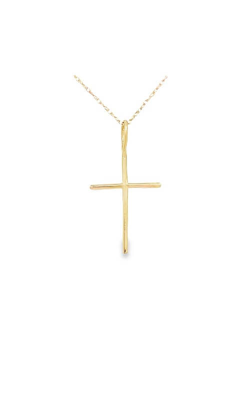 Estate 14K Yellow Gold Cross Pendant