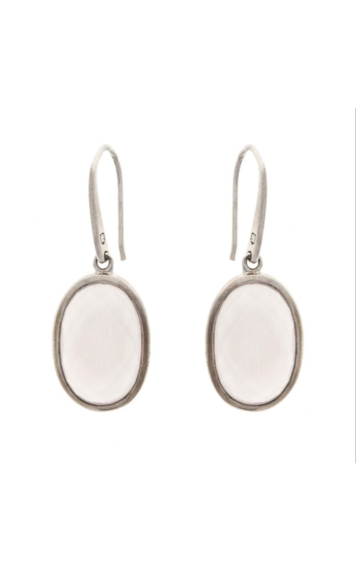 Metalsmiths Sterling Silver Rose Earrings