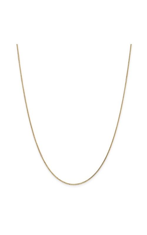 14k Yellow Gold 18 Diamond Cut Cable Chain