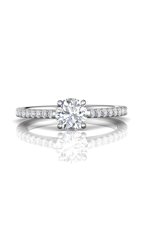 Martin Flyer  Engagement Ring DERM18SQ-F-6.5RD