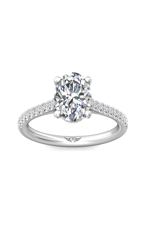 Martin Flyer  Engagement Ring DERM91XSQ-F-9.7X7.2OV