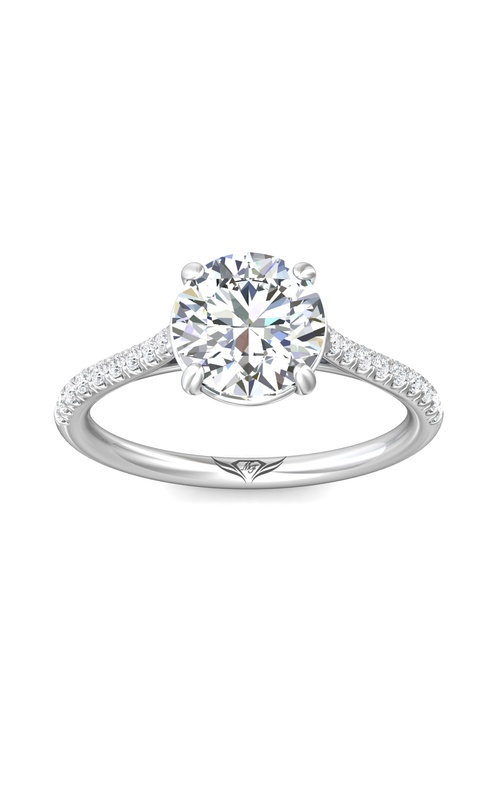 Martin Flyer  Engagement Ring DERM81-1.5Q-F-8.0RD