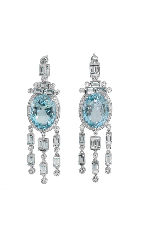JYE Aquamarine Earrings EA29607K