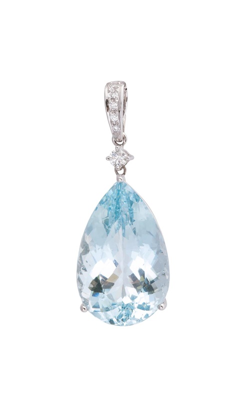JYE Aquamarine Necklace PA13695