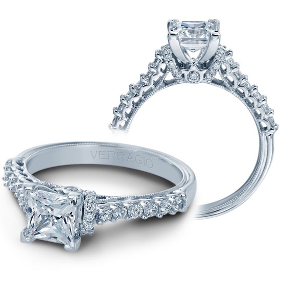 Verragio "Renaissance Collection" Cathedral Diamond Engagement Ring
