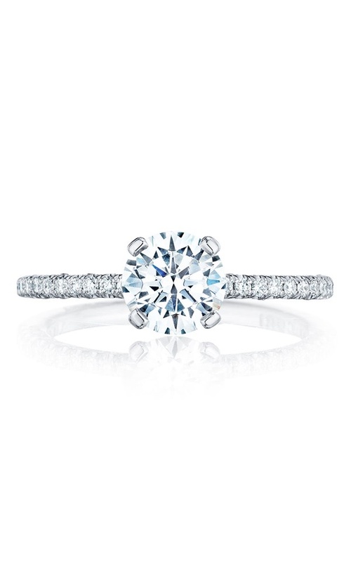 Tacori Petite Crescent Collection Pave Diamond Engagement Ring