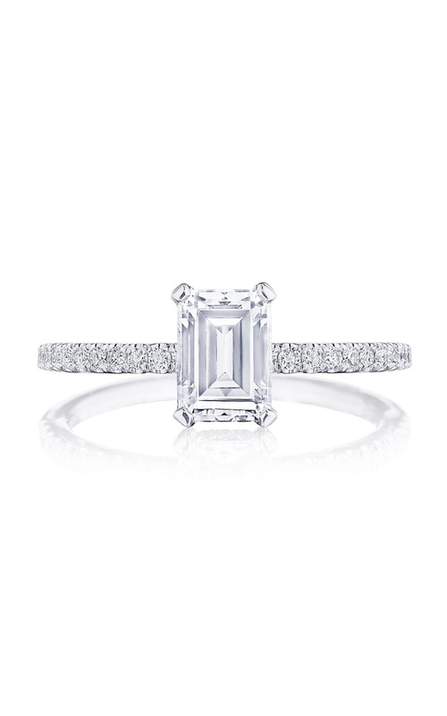 Simply Tacori Collection 1/2 Way Pave Diamond Engagement Ring