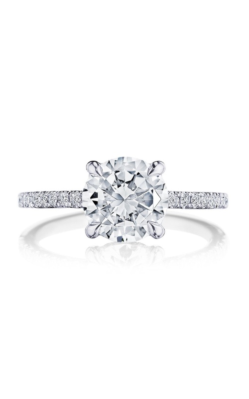 Simply Tacori Collection 1/2 Way Pave Diamond Engagement Ring