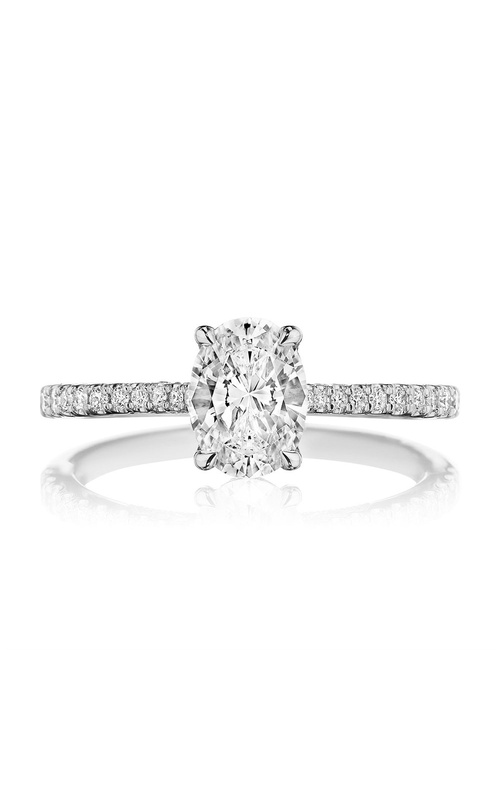 Simply Tacori Collection 1/2 Way Tapered Pave Diamond Engagement Ring