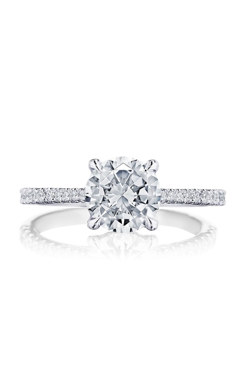 Simply Tacori Collection 1/2 Way Tapered Pave Diamond Engagement Ring
