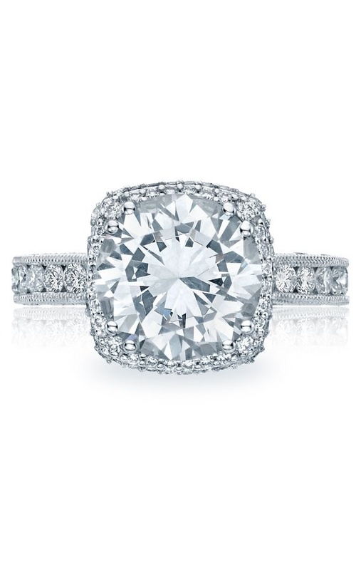 Tacori Royal T Collection Channel Set Round Diamond Engagement Ring