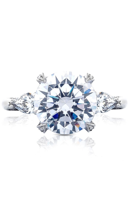 Tacori RoyalT Collection 3 Stone Diamond Engagement Ring