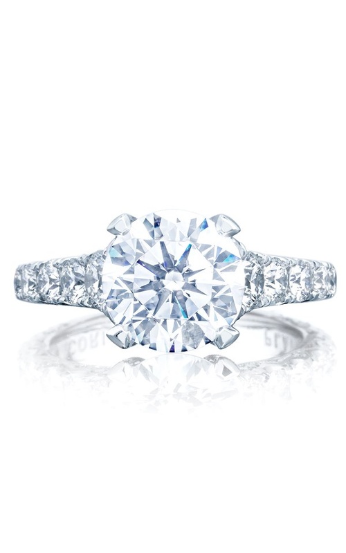 Tacori Royal T Collection Round Graduated Diamond Engagement Ring