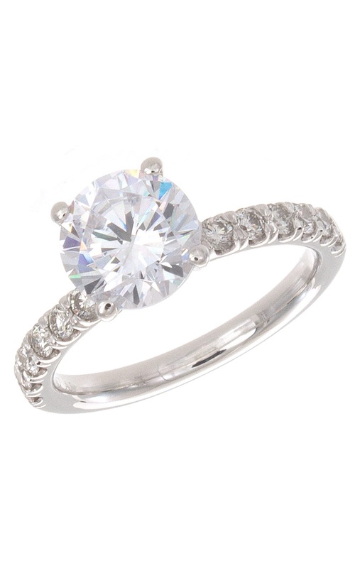 Solomon Brothers Signature Collection Round Prong Set Diamond Engagement Ring