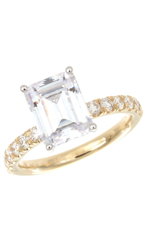 Solomon Brothers Signature Collection Round Shared Prong Set Diamond Engagement Ring