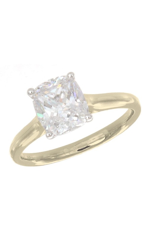 Solomon Brothers Collection14Kt YG Cathedral Solitaire Engagement Ring (center Stone Not Included)