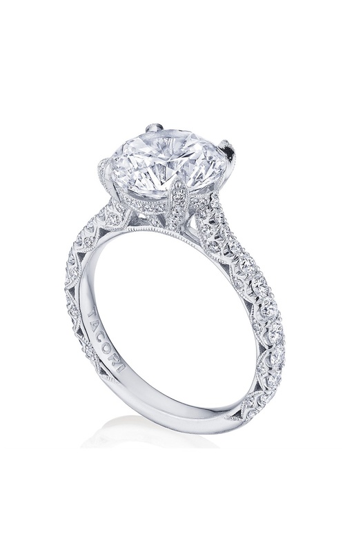 Royal T Collection Graduated Round Shared prong Diamond Engagement Ring