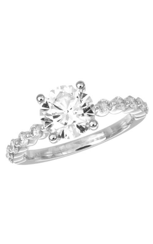 Solomon Brothers 12 Stone Round Diamond Engagement Ring .48cttw I/SI1-SI2