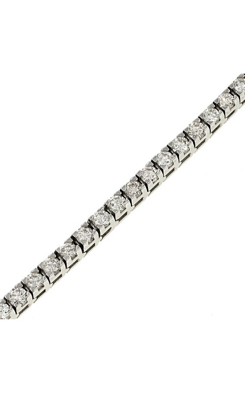 50 Stone Round 4 Prong Diamond Tennis Bracelet 5.00cttw