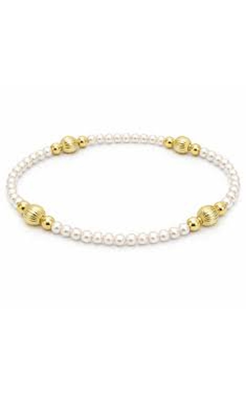 ENEWTON Purpose Dignity 6mm Pearl Gold-Filled Bracelet