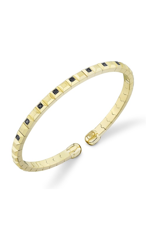 Shy Creations Men's Diamond Accent Bangle Bracelet in Gold | BM00022ZM