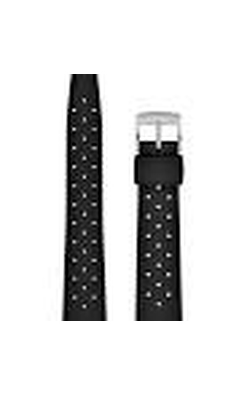 Oris 20mm Black Rubber Strap Stainless Steel Buckle