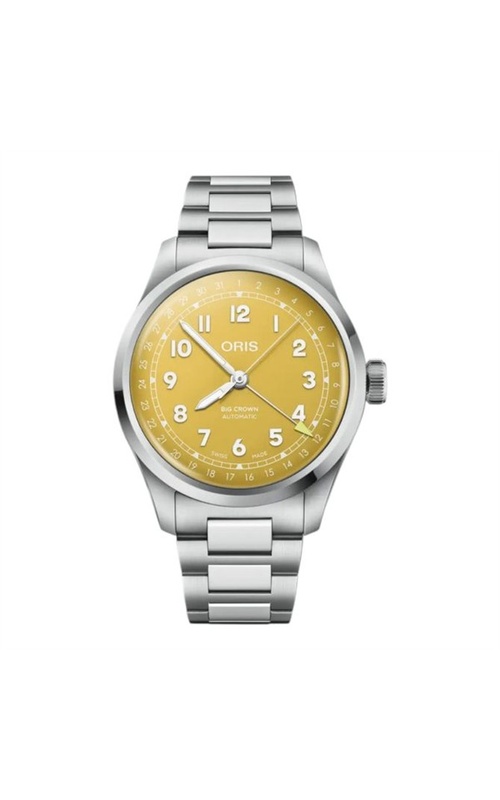 Oris Big Crown Automatic 40mm | Yellow Dial Steel Bracelet Swiss Watch