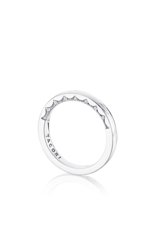 Tacori Coastal Crescent Collection 2mm Plain Polished Band