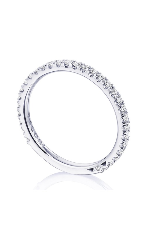 Simply Tacori Collection 3/4 Way Pave Diamond Wedding Band