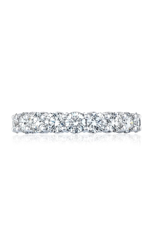 18 Round Shared prong Set Buttercup Style Diamond Eternity Band 2.78cttw