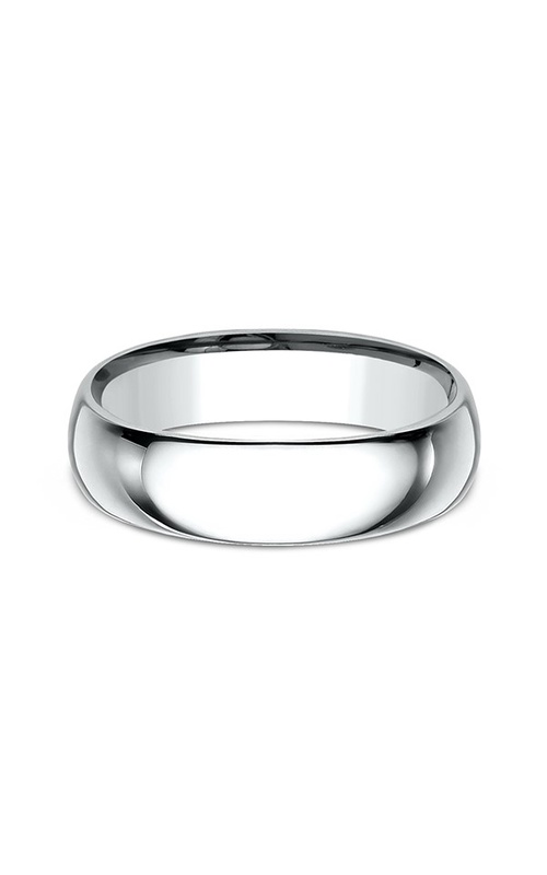 6mm Plain Polished Comfort Fit Wedding Band