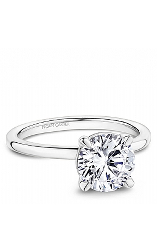 1.5CT RND PLAT SOLITAIRE E/R