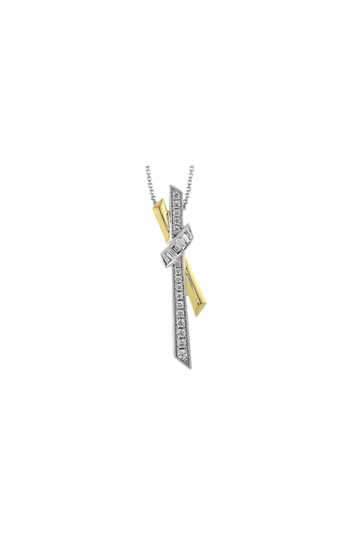 22=.45TW VS-G 18KTT PENDANT