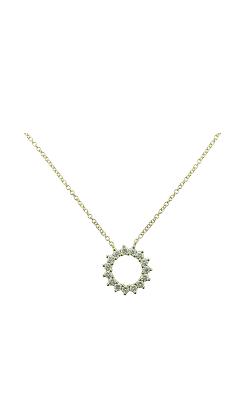 .39CTW CIRCLE NECKLACE