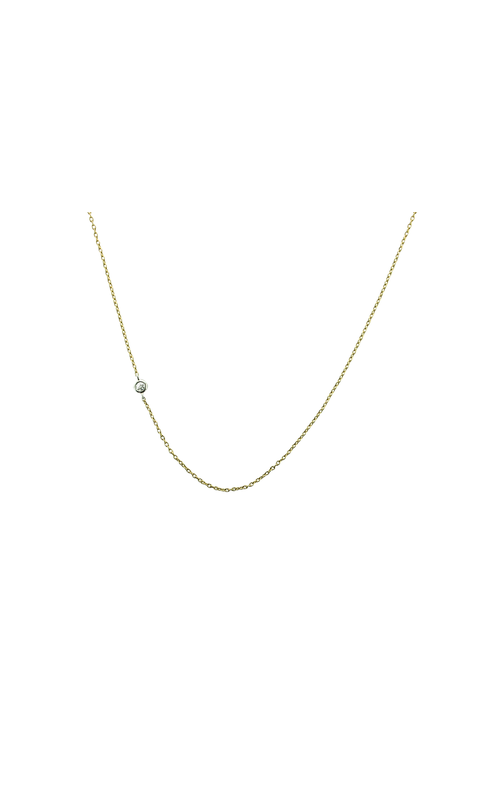 1=.02TW VS-SI I-J 18KY&PLAT NECKLACE