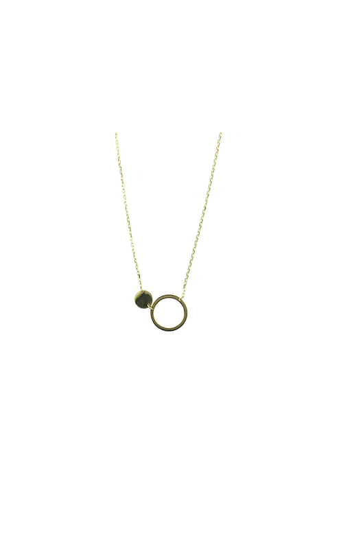17 DOUBLE CIRCLE NECKLACE