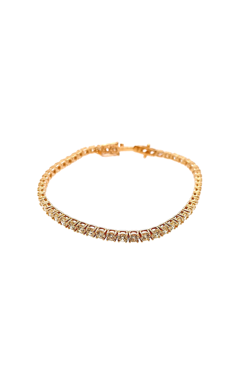 53=6.00CTW SI GH 14KY TENNIS BRACELET
