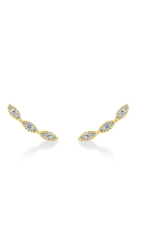 18=.67TW VS-SI G-H 18KY EARRINGS